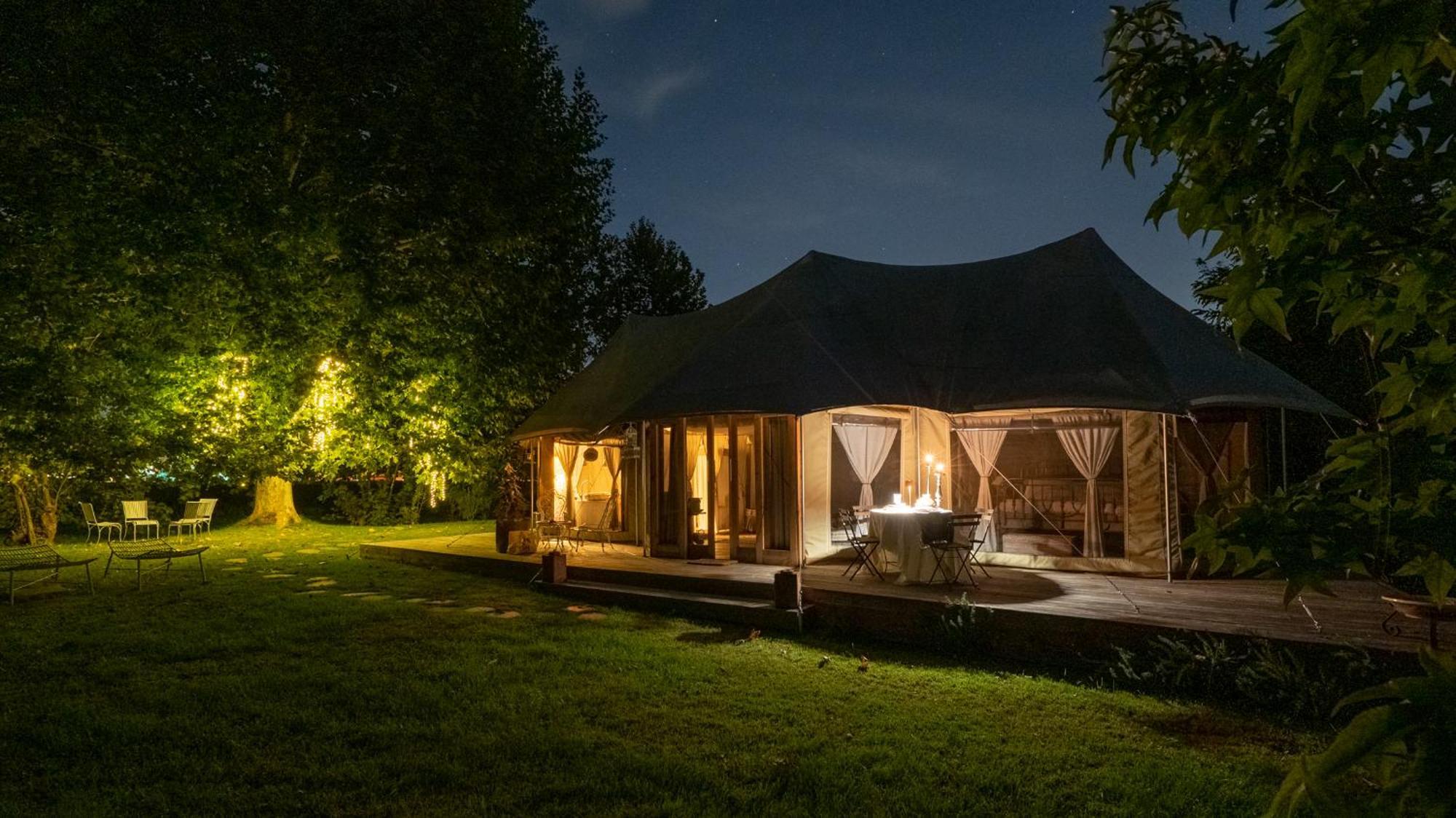 מיראנו Glamping Canonici Di San Marco מראה חיצוני תמונה