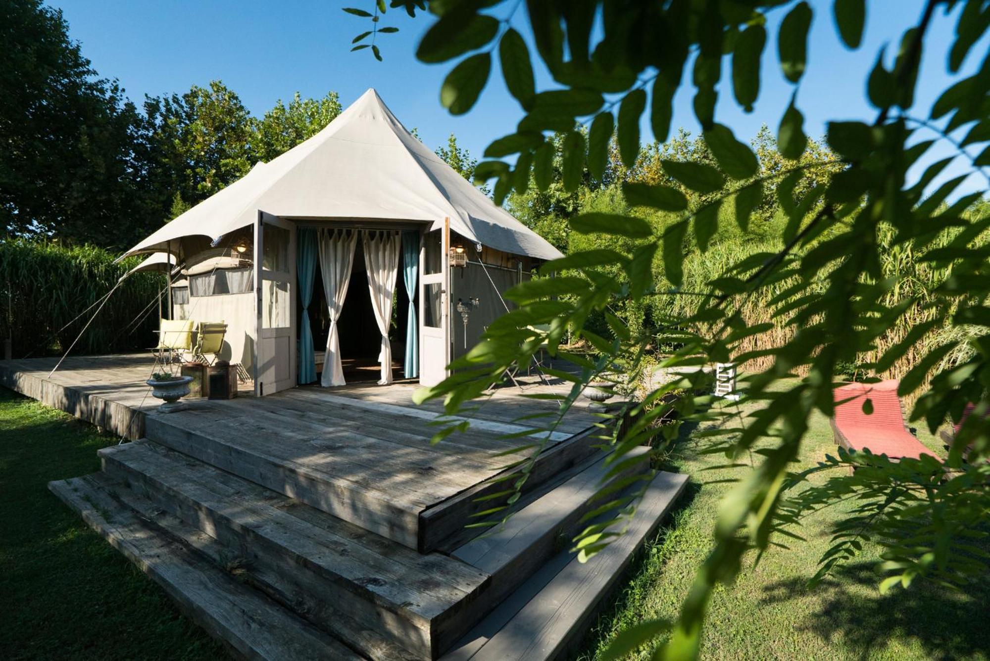 מיראנו Glamping Canonici Di San Marco מראה חיצוני תמונה